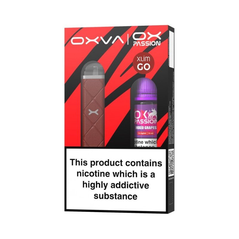 Oxva - Oxva Xlim Go / Free Ox Passion Salt Pod Kit - The No1 Plug