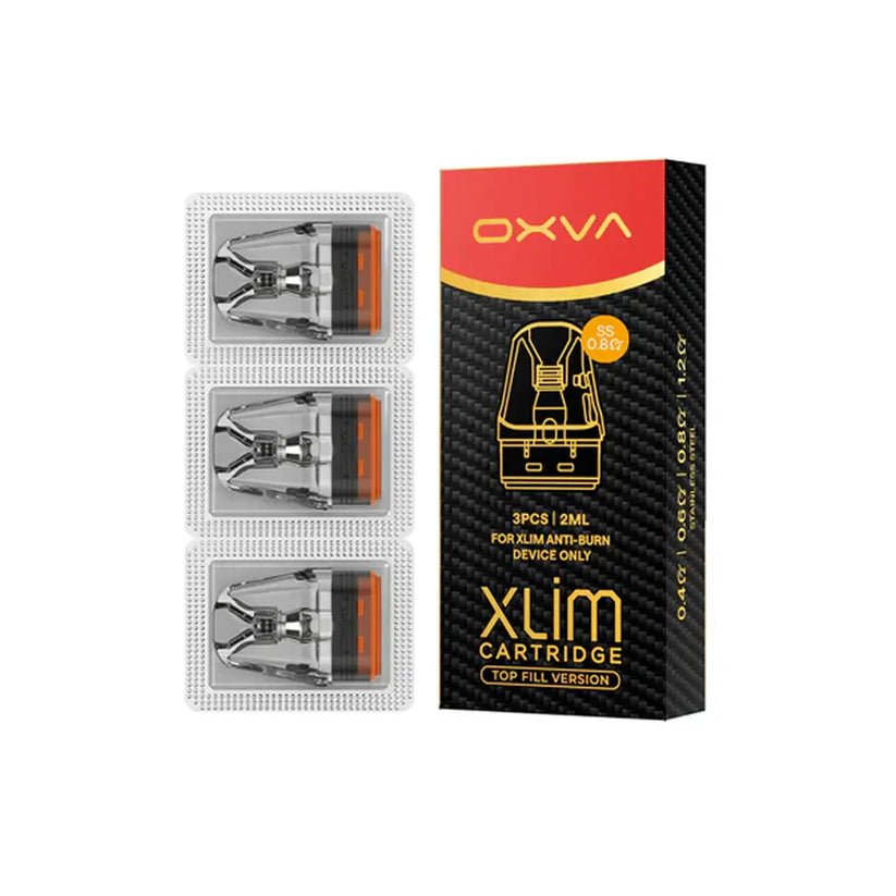 Oxva - Oxva Xlim SS Replacement Pods (PACK OF 3) - The No1 Plug