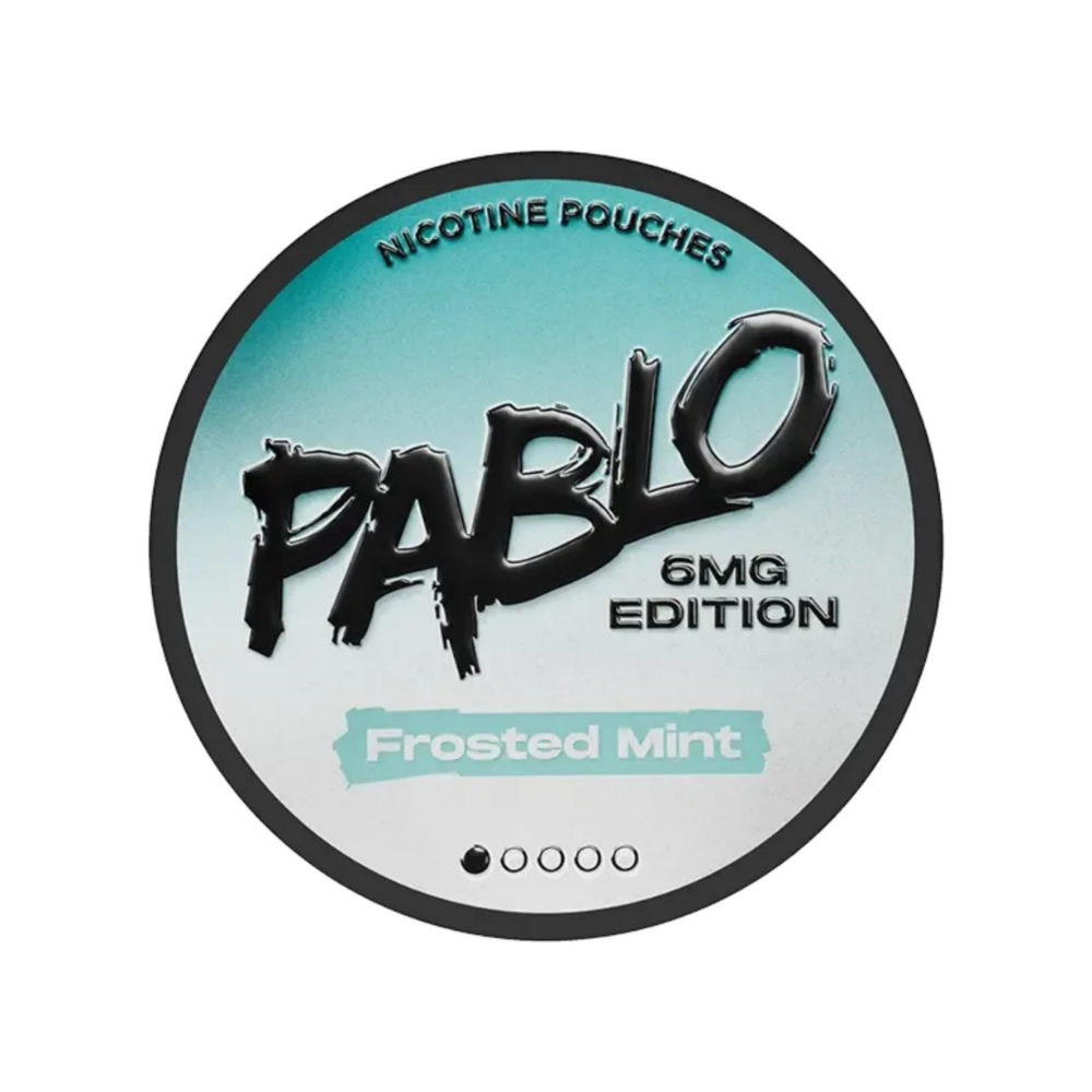 Pablo Nicotine Pouches 6mg - Box of 10 - Frosted Mint