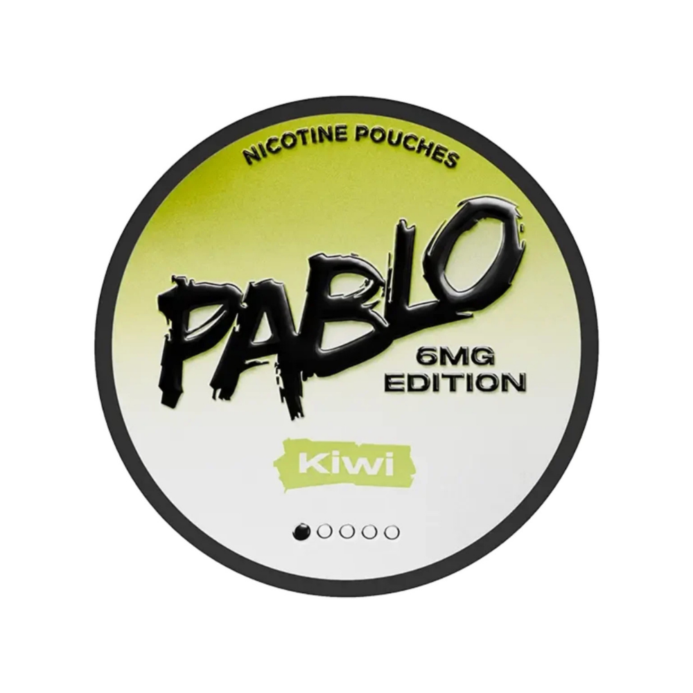 Pablo Nicotine Pouches 6mg - Box of 10 - Kiwi