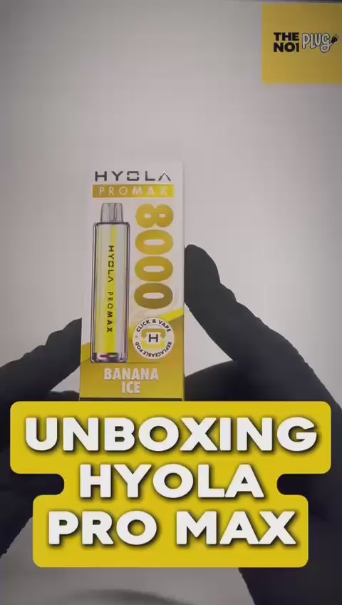 Hyola Pro Max - Hyola Pro Max 8000 Vape Kit - The No1 Plug