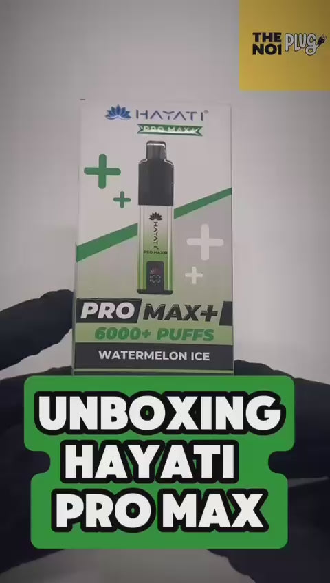 Hayati Crystal Pro Max+ 6000 Puff Prefilled Pod Kit