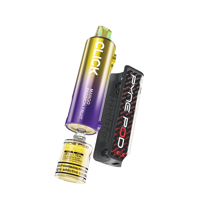 Pyne Pod Click 10K Vape Pod Kit - (BOX OF 5) The No1 Plug Pyne Pod Click 10K Vape Pod Kit - (BOX OF 5) The No1 Plug