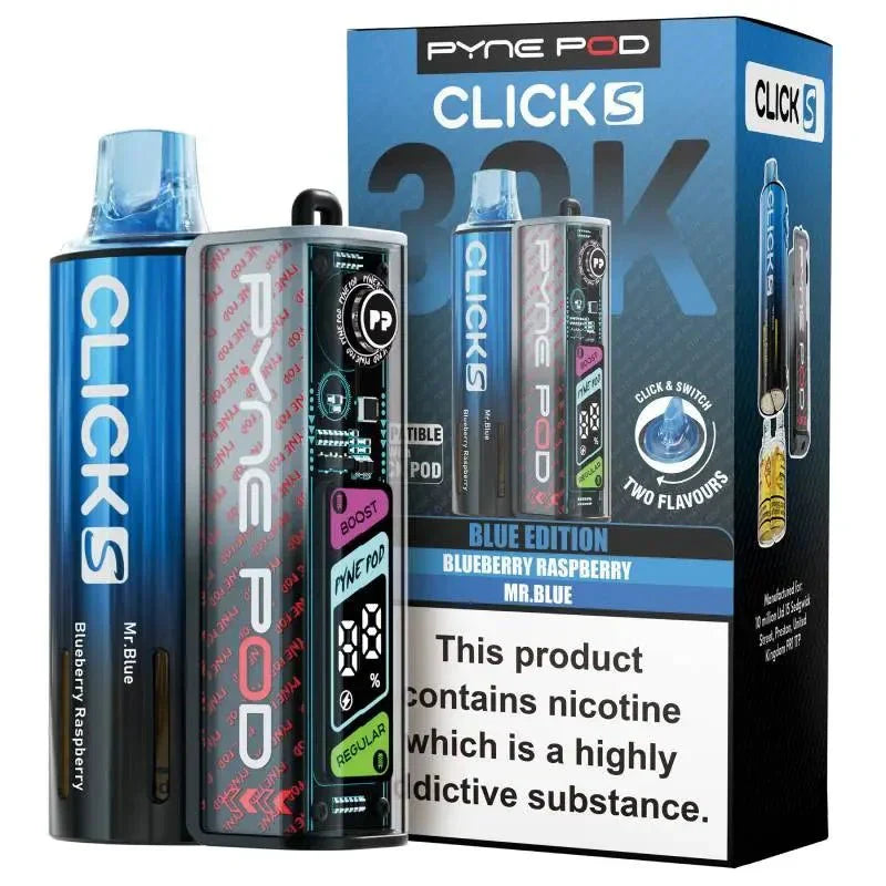 Pyne Pod Click S 30K Pod Vape Kit Pack of 5 - option1