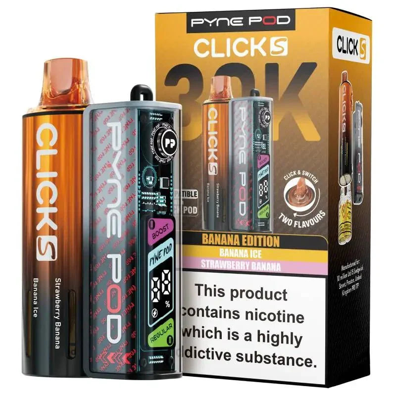 Pyne Pod Click S 30K Pod Vape Kit Pack of 5 - option1
