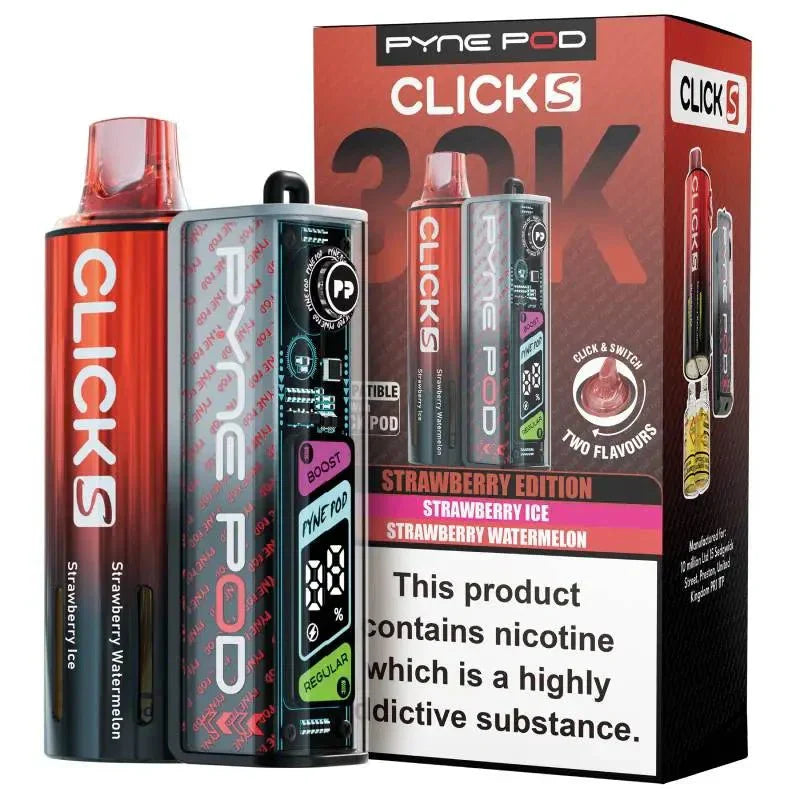 Pyne Pod Click S 30K Pod Vape Kit Pack of 5 - option1