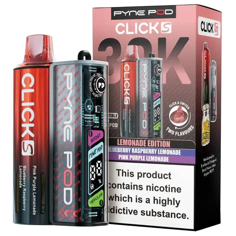 Pyne Pod Click S 30K Pod Vape Kit Pack of 5 - option1
