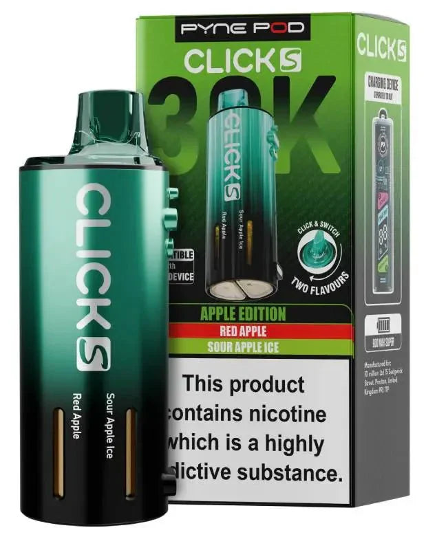 Pyne Pod Click S 30K Replacement Pods Pack of 5 - option1