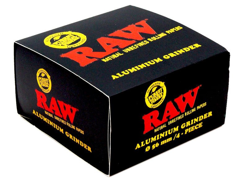 RAW - RAW Aluminium 4 Part Grinder 56mm - The No1 Plug