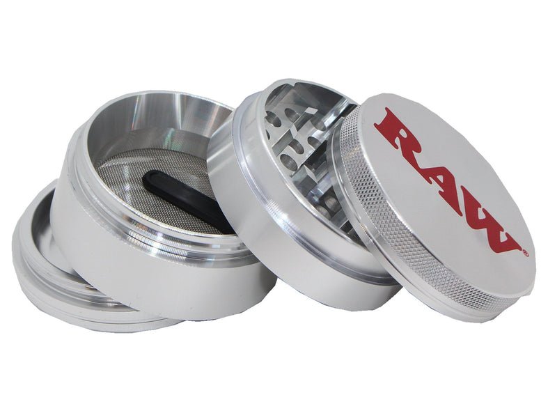 RAW - RAW Aluminium 4 Part Grinder 56mm - The No1 Plug