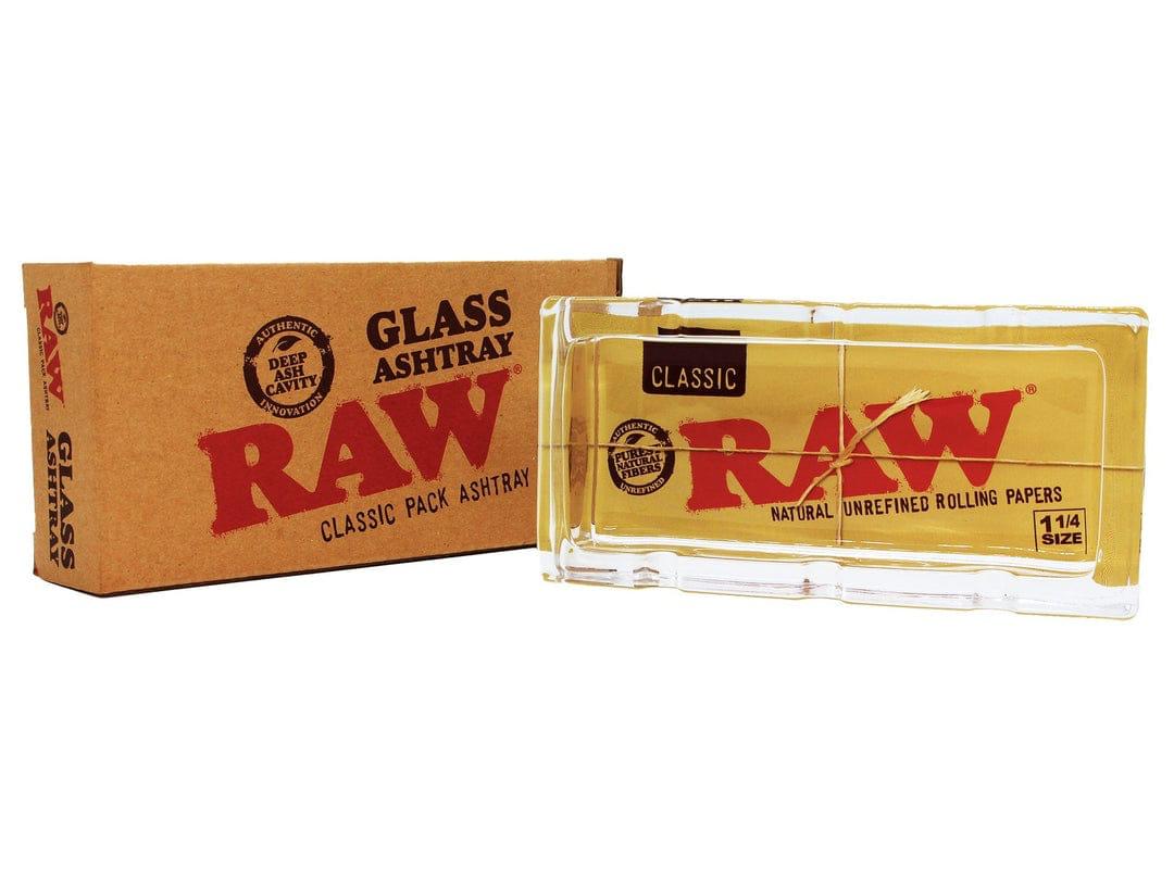 RAW - RAW Glass Ashtray 11/4 Size - The No1 Plug