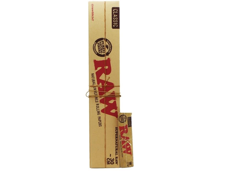 RAW - RAW Supernatural 12'' Rolling Papers - The No1 Plug