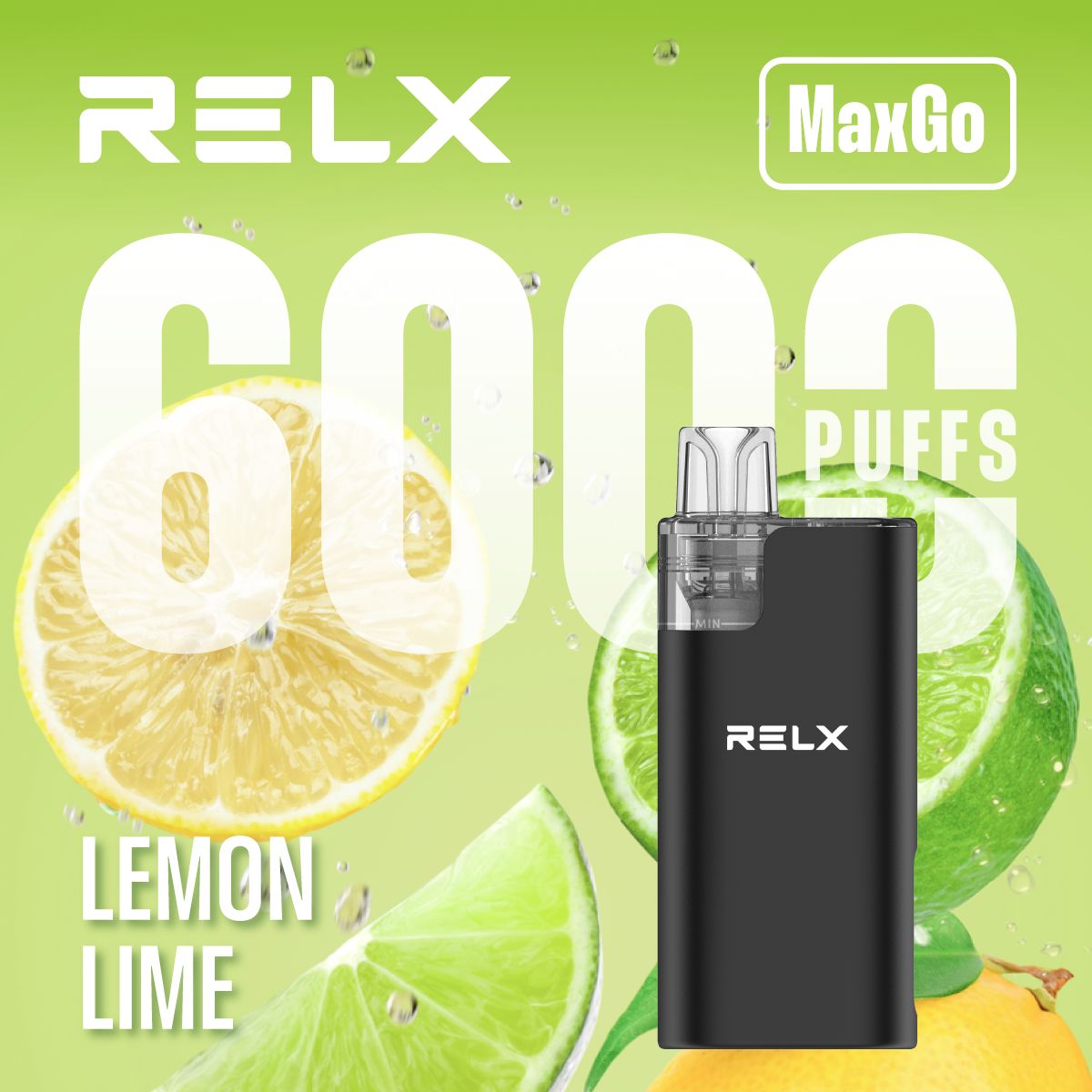 Relx - Relx Max Go 6000 Disposable Vape Box of 5 - The No1 Plug