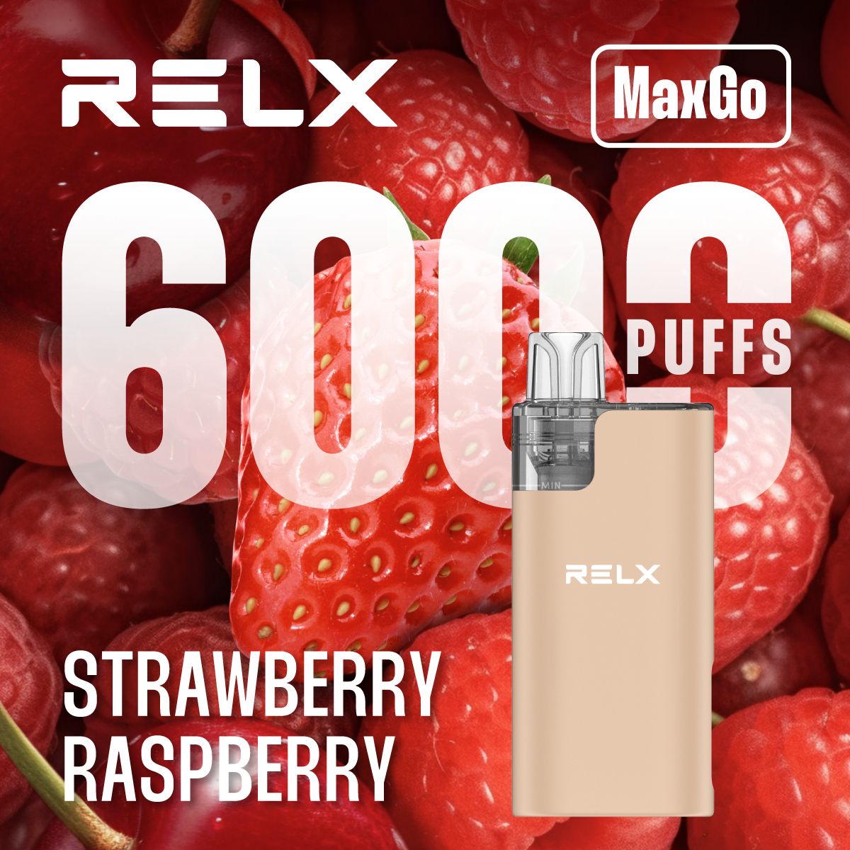 Relx - Relx Max Go 6000 Disposable Vape Box of 5 - The No1 Plug