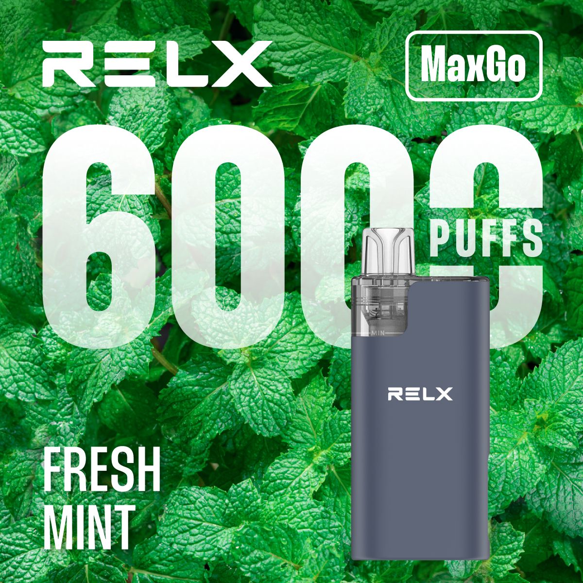 Relx - Relx Max Go 6000 Disposable Vape Box of 5 - The No1 Plug