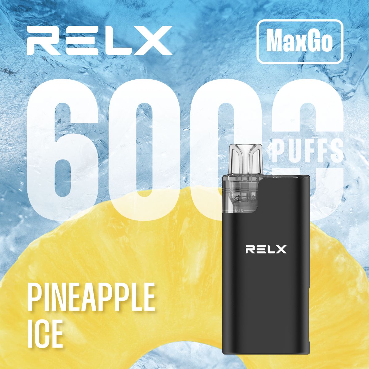 Relx - Relx Max Go 6000 Disposable Vape Box of 5 - The No1 Plug