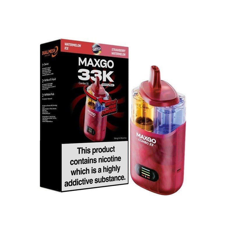 Relx - Relx Maxgo 33k Prefilled Pod Vape Kit - (BOX OF 5) - The No1 Plug