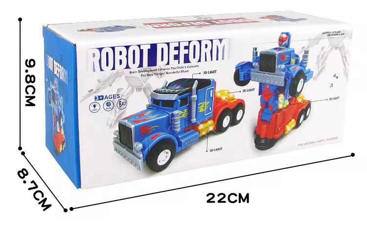 Unbranded - Robot Truck Toy With Light & Music - The No1 Plug