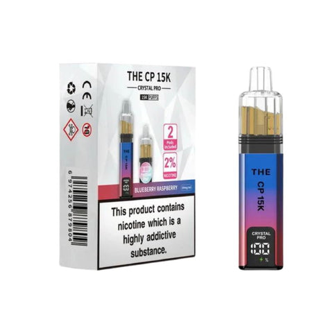 The CP 15K Prefilled VAPE by Crystal Pro (BOX OF 5)
