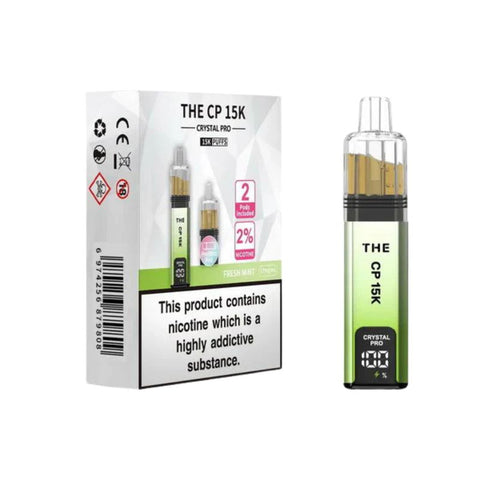 The CP 15K Prefilled VAPE by Crystal Pro (BOX OF 5)