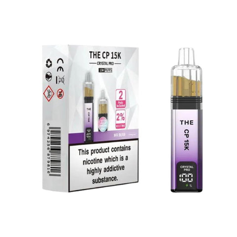 The CP 15K Prefilled VAPE by Crystal Pro (BOX OF 5)