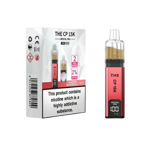 The CP 15K Prefilled VAPE by Crystal Pro (BOX OF 5)