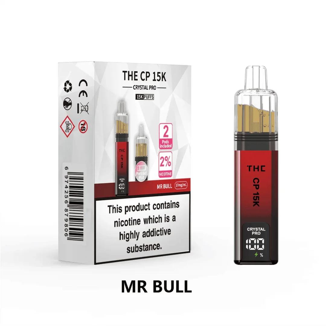 The CP 15K Prefilled VAPE by Crystal Pro (BOX OF 5)