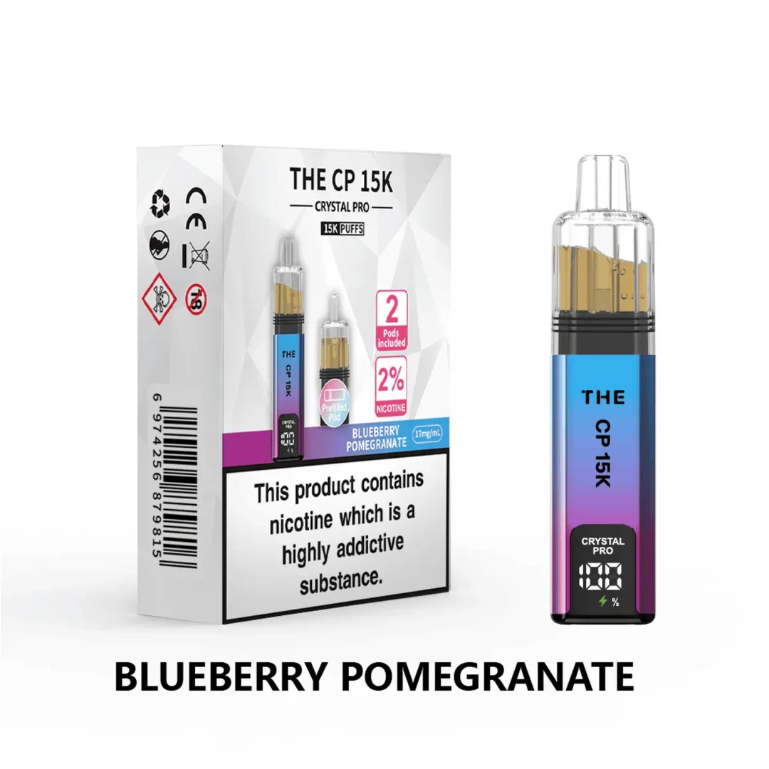 The CP 15K Prefilled VAPE by Crystal Pro (BOX OF 5)