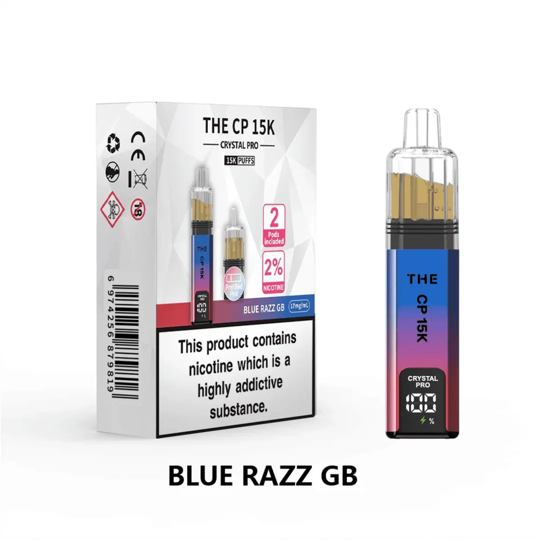 The CP 15K Prefilled VAPE by Crystal Pro (BOX OF 5)