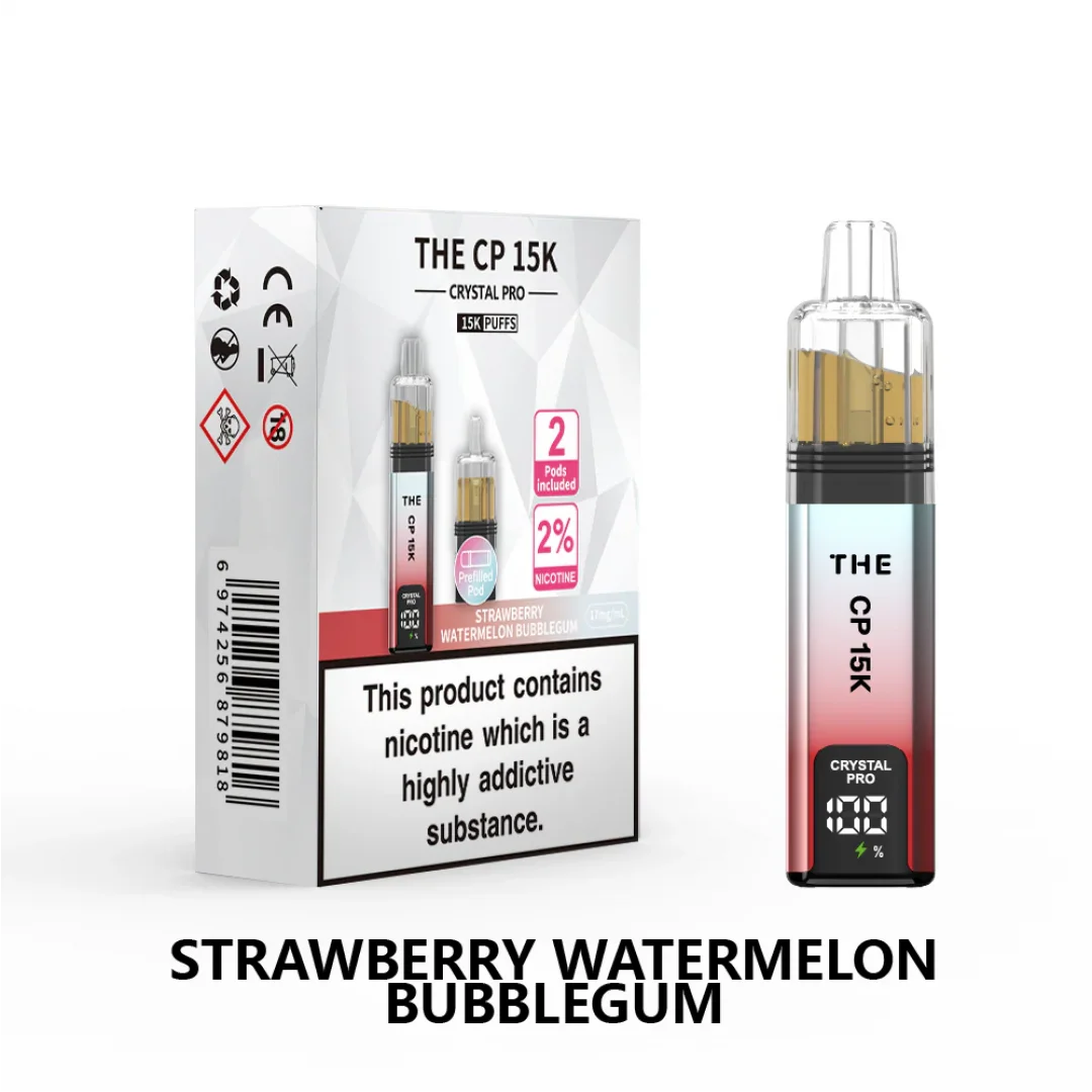 The CP 15K Prefilled VAPE by Crystal Pro (BOX OF 5)
