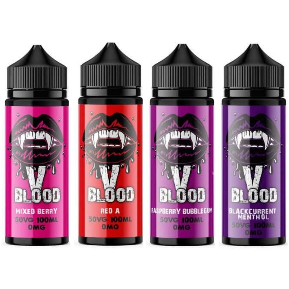 V Blood - V Blood Shortfill 100ml E - Liquid - The No1 Plug