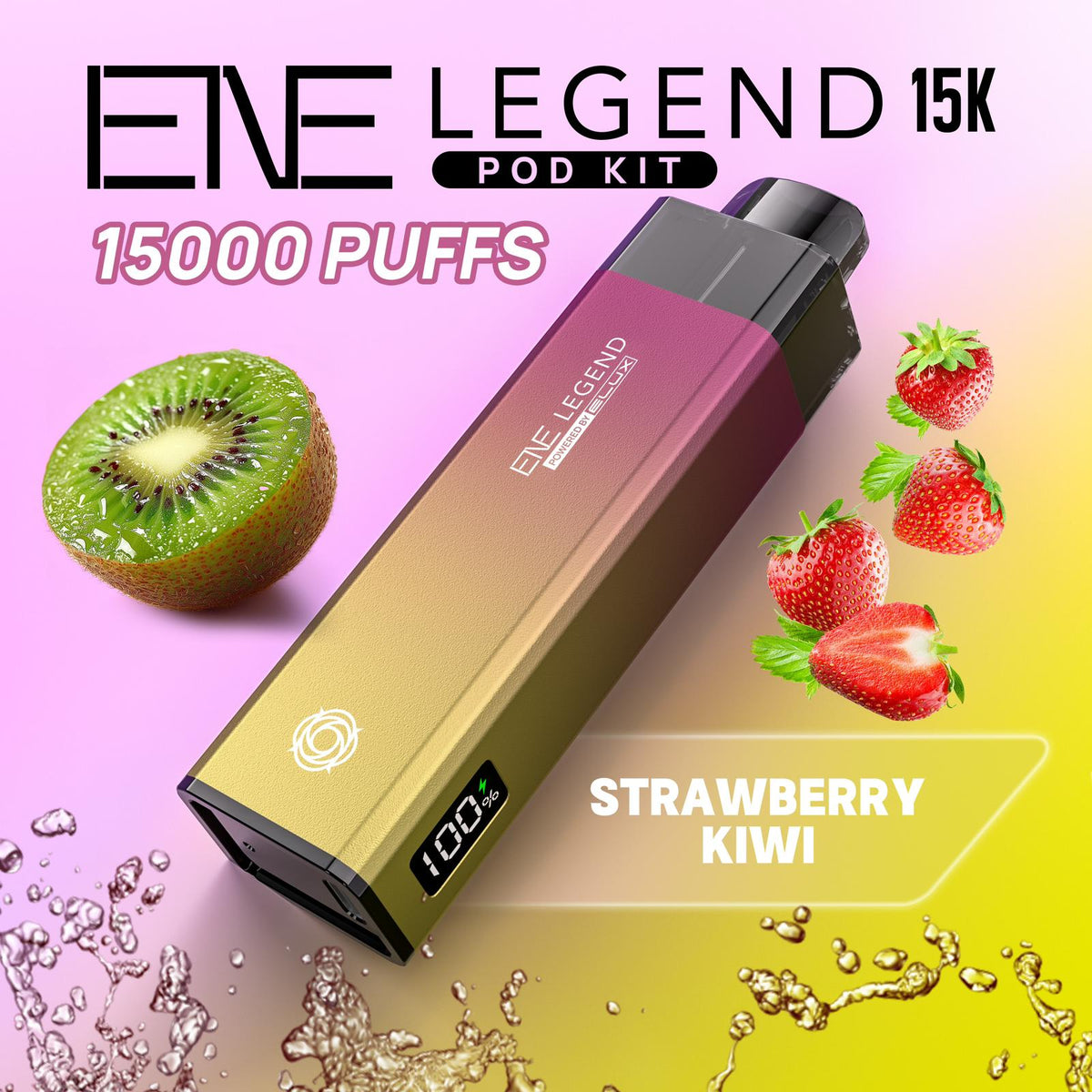Elux ENE Legend 15k Vape Pod Kit Pack of 5 - Elux ENE Legend 15k Vape Pod Kit Pack of 5 - Direct Vape Wholesale