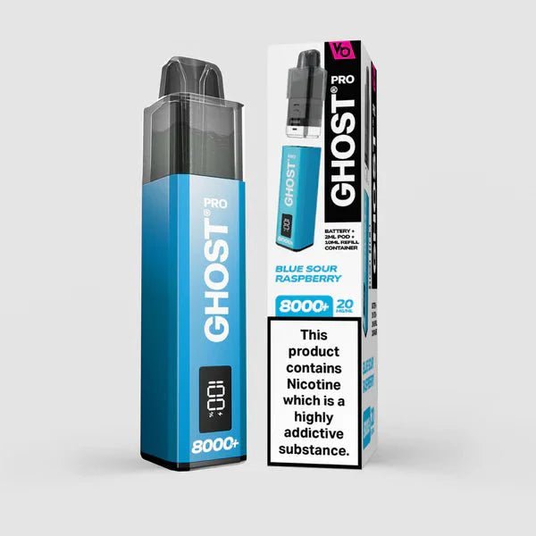 Vapes Bars - Vapes Bar Ghost Pro 8000 Prefilled VAPE (BOX OF 5) - The No1 Plug