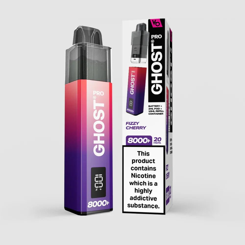 Vapes Bars - Vapes Bar Ghost Pro 8000 Prefilled VAPE (BOX OF 5) - The No1 Plug