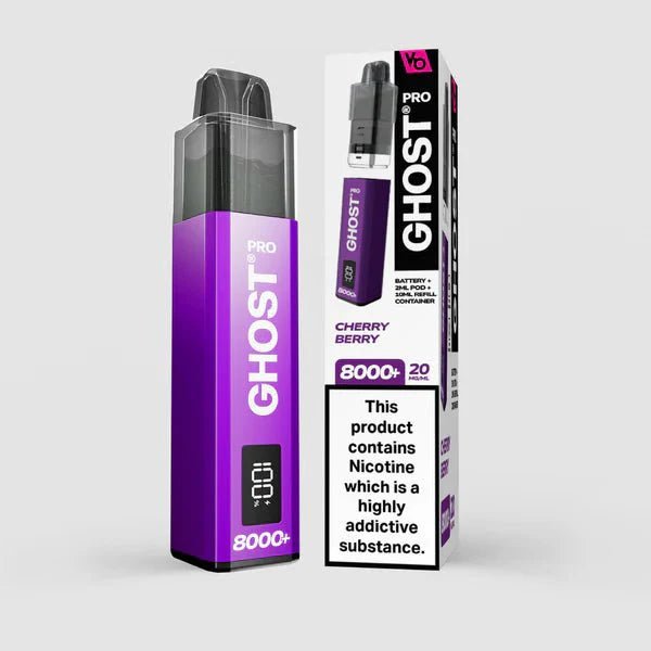 Vapes Bars - Vapes Bar Ghost Pro 8000 Prefilled VAPE (BOX OF 5) - The No1 Plug