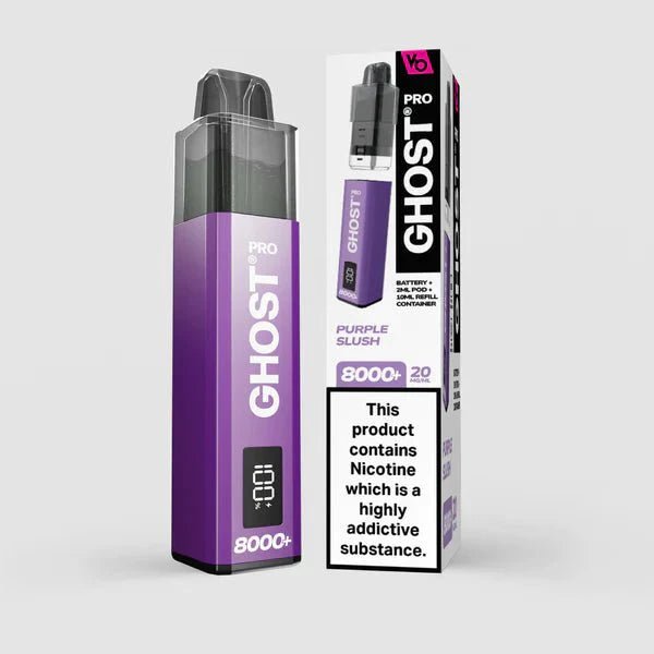 Vapes Bars - Vapes Bar Ghost Pro 8000 Prefilled VAPE (BOX OF 5) - The No1 Plug