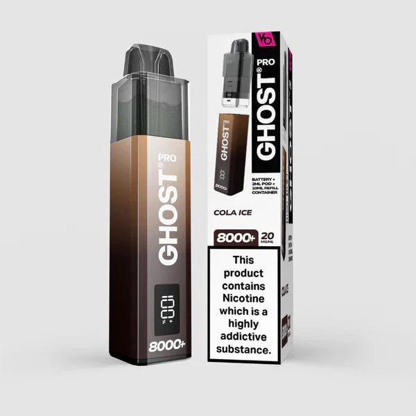 ghost battery vape pen Ghost Pro 8000 Prefilled Pods Box of 5 – No1 Plug