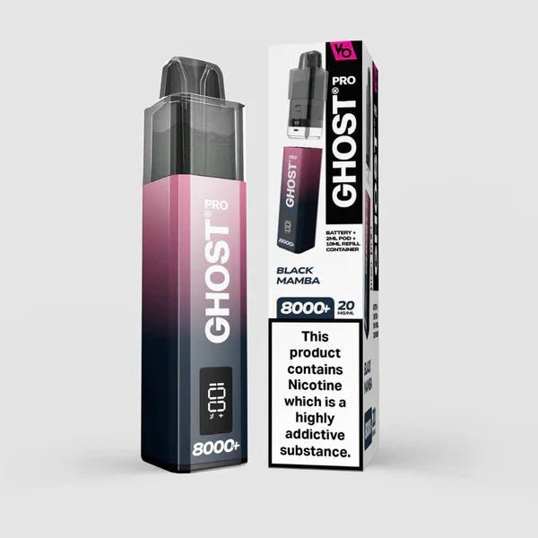 Vapes Bars - Vapes Bar Ghost Pro 8000 Prefilled VAPE (BOX OF 5) - The No1 Plug