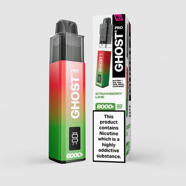 Ghost Pro 8000 Prefilled Pods Box of 5 No1 Plug Ghost Pro 8000 Prefilled Pods Box of 5 No1 Plug