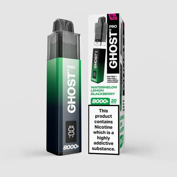 Vapes Bars - Vapes Bar Ghost Pro 8000 Prefilled VAPE (BOX OF 5) - The No1 Plug
