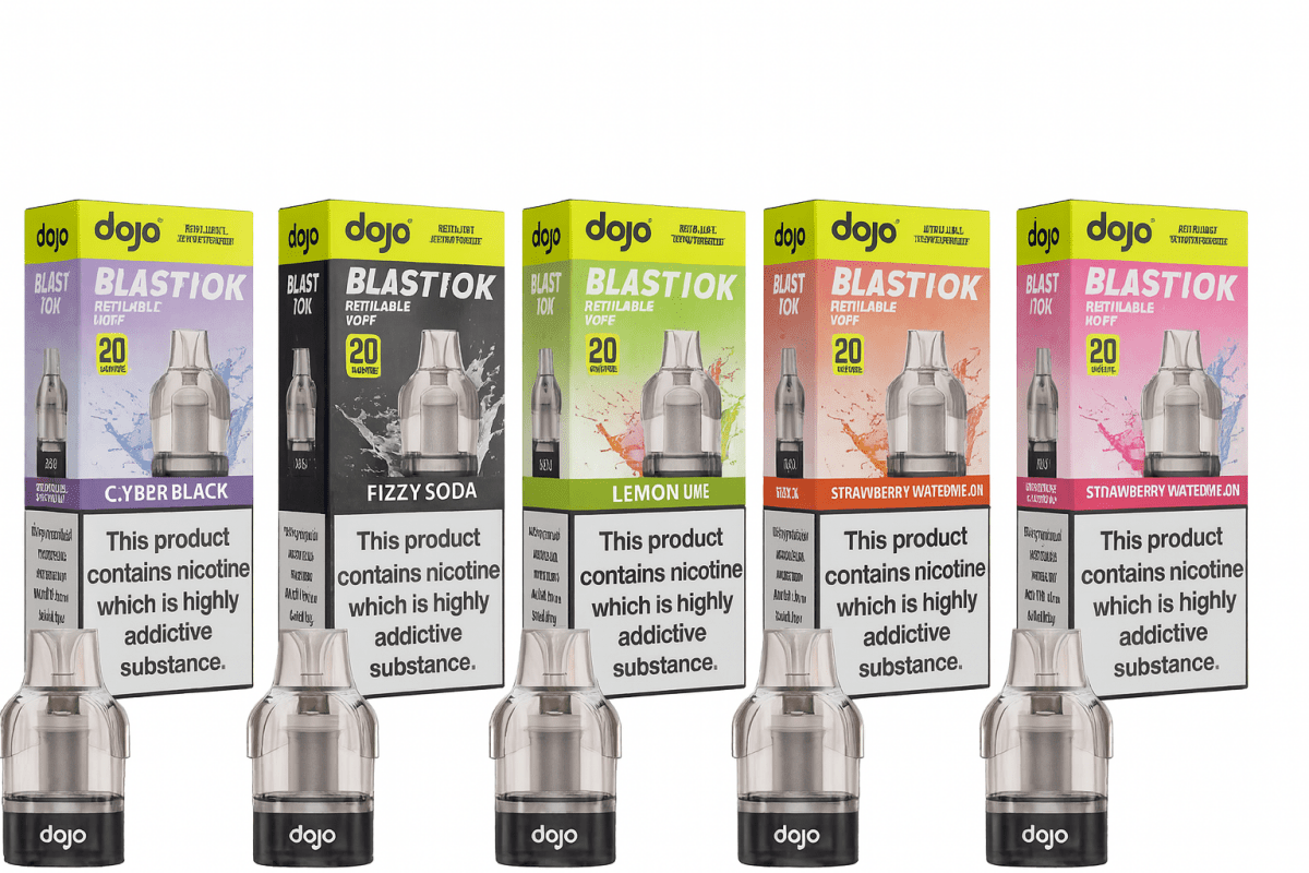 Vaporesso - Vaporesso Dojo Blast 10K PODS - (PACK OF 5) - The No1 Plug