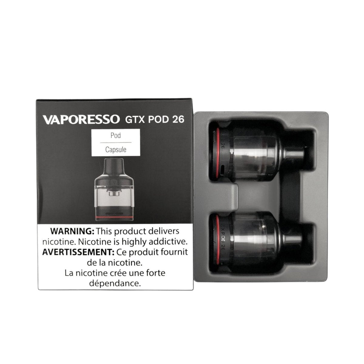 Vaporesso - Vaporesso GTX Go Pod 26 Replacement Pod XL - The No1 Plug