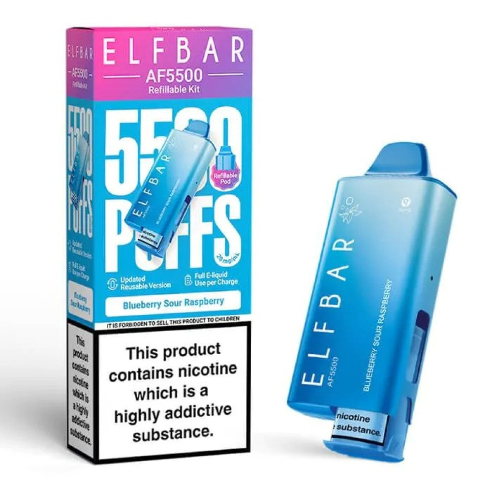 Elf Bar AF5500 Prefilled Vape Kit Box of 5