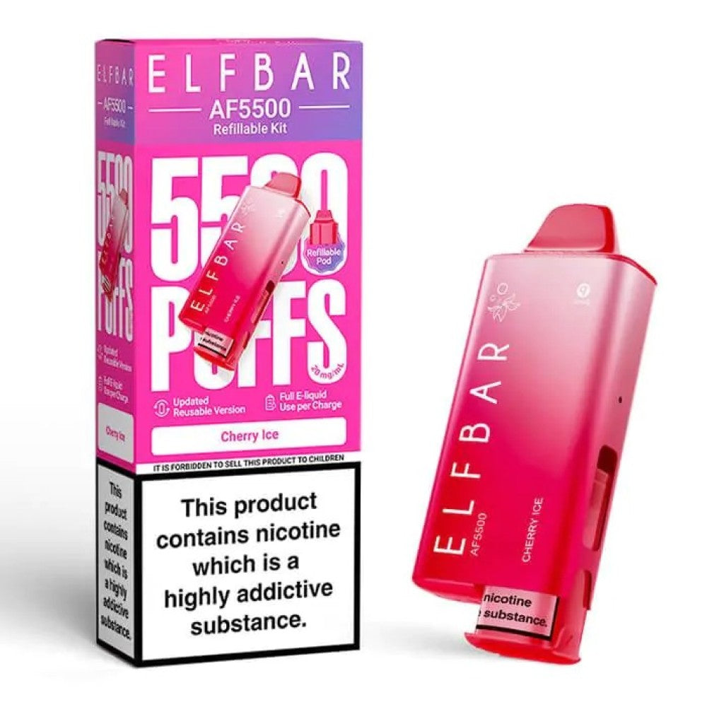 Elf Bar AF5500 Prefilled Vape Kit Box of 5