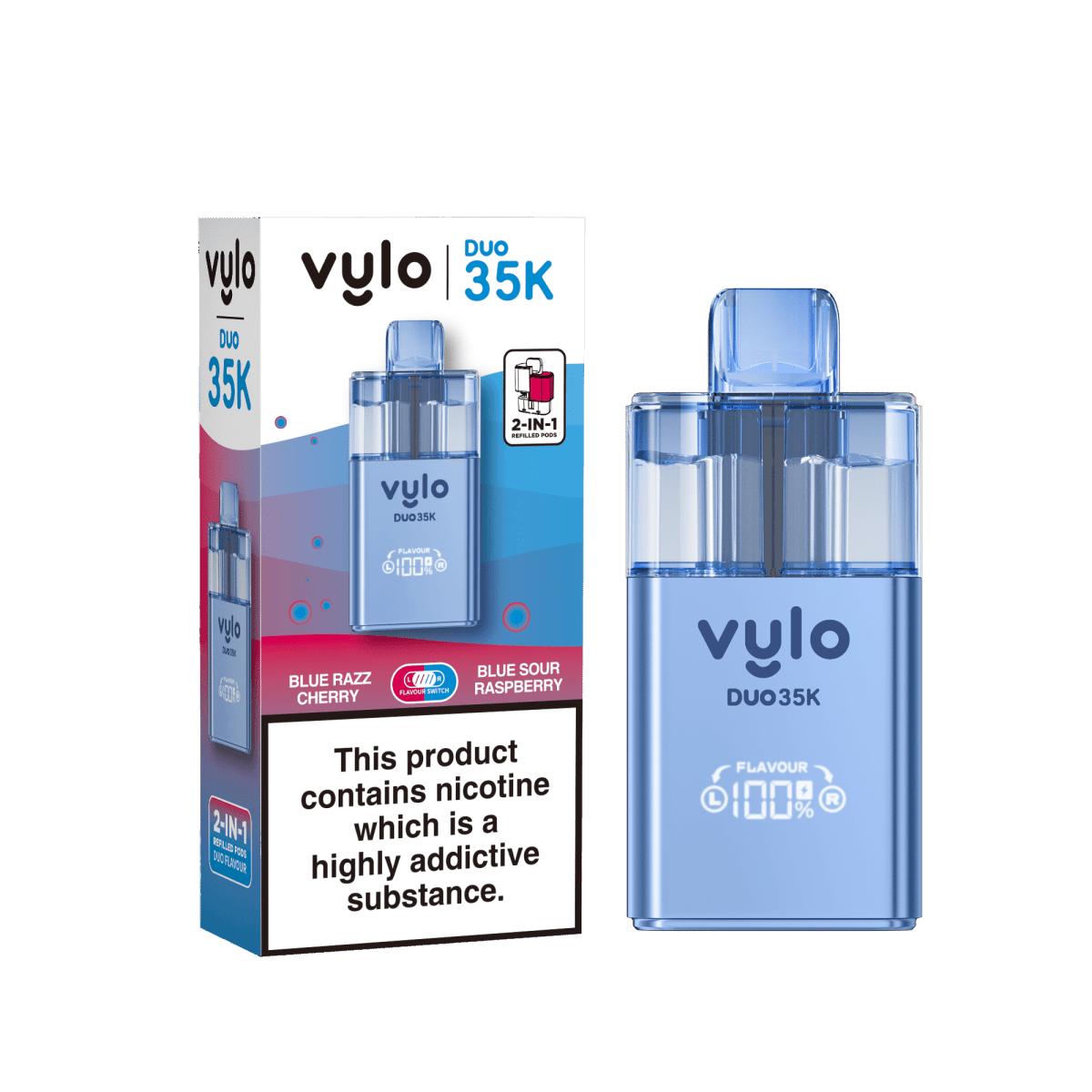Vylo - Vylo Duo 35k Prefilled 2 in 1 Pod Vape (BOX OF 5) - The No1 Plug