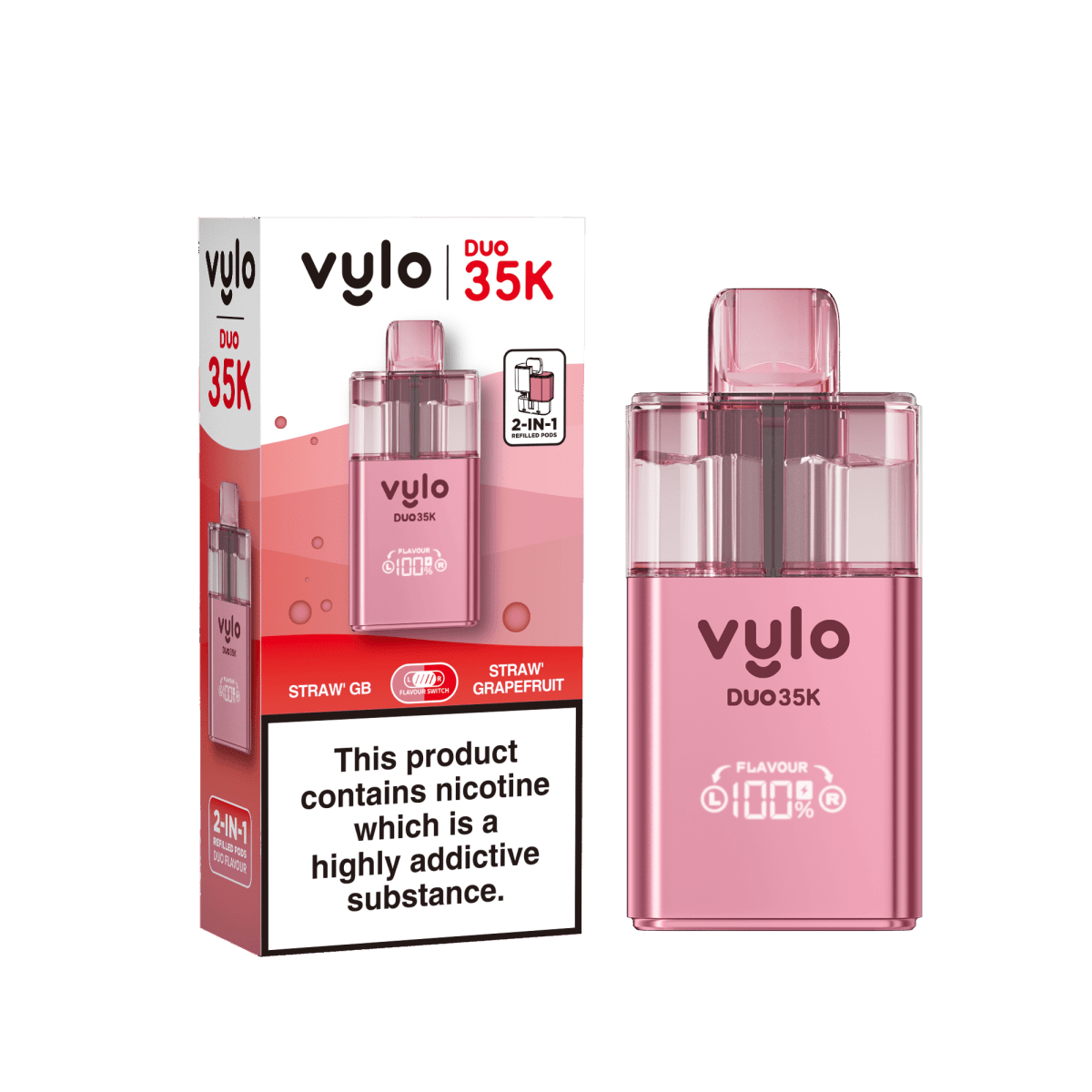 Vylo - Vylo Duo 35k Prefilled 2 in 1 Pod Vape (BOX OF 5) - The No1 Plug