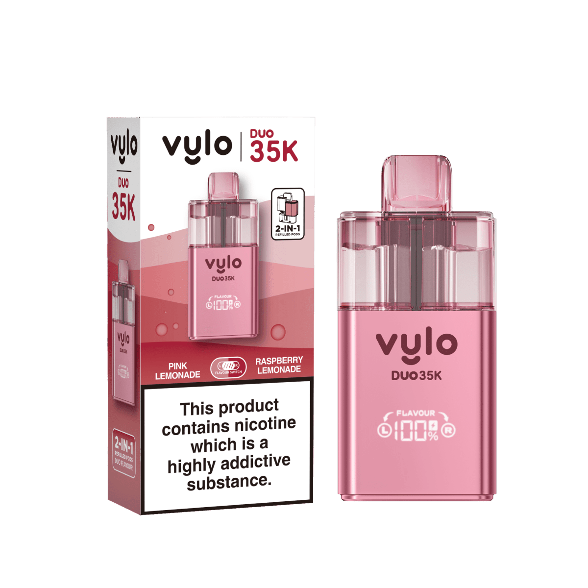 Vylo - Vylo Duo 35k Prefilled 2 in 1 Pod Vape (BOX OF 5) - The No1 Plug
