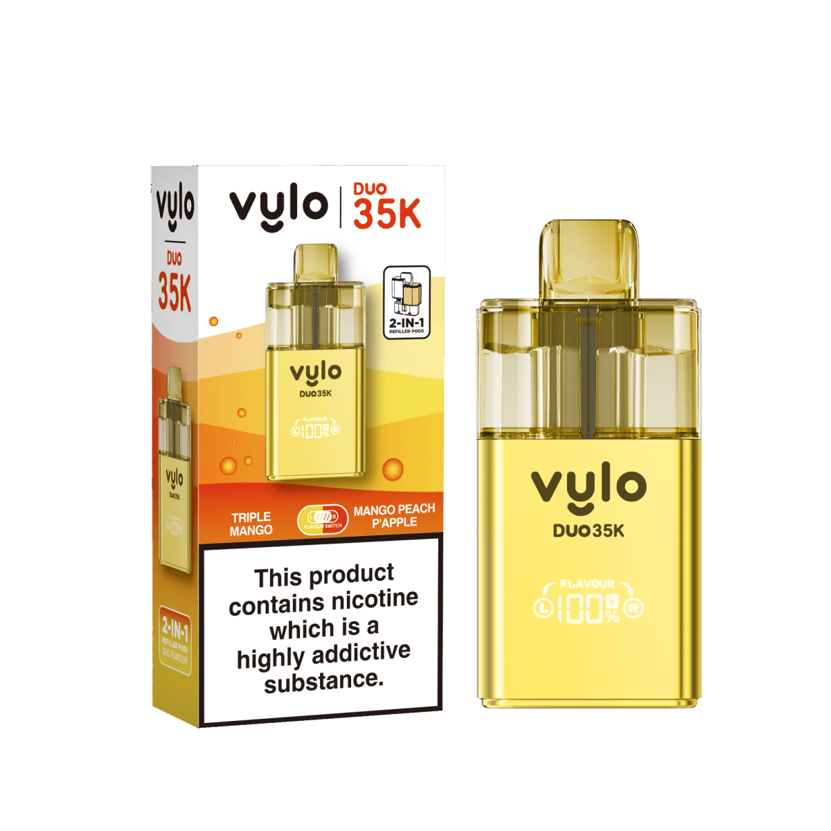 Vylo - Vylo Duo 35k Prefilled 2 in 1 Pod Vape (BOX OF 5) - The No1 Plug