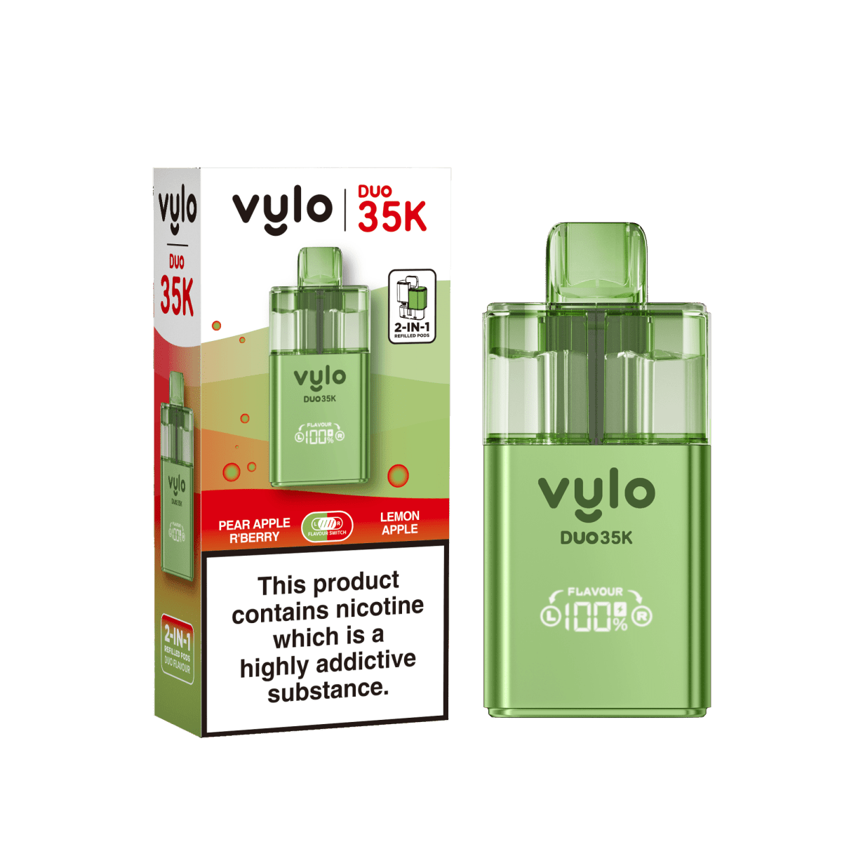 Vylo - Vylo Duo 35k Prefilled 2 in 1 Pod Vape (BOX OF 5) - The No1 Plug