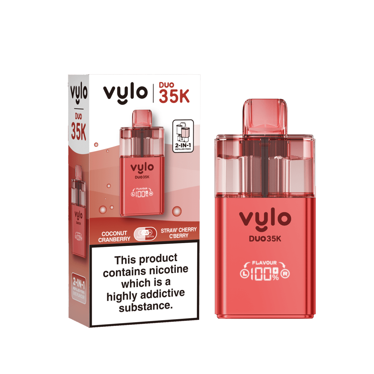 Vylo - Vylo Duo 35k Prefilled 2 in 1 Pod Vape (BOX OF 5) - The No1 Plug